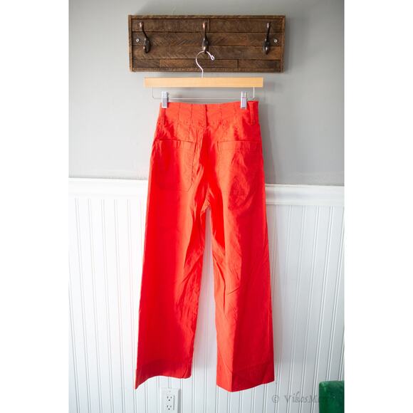 Anthropologie The Colette Cropped Wide-Leg Pants by Maeve 24 - Picture 4 of 4